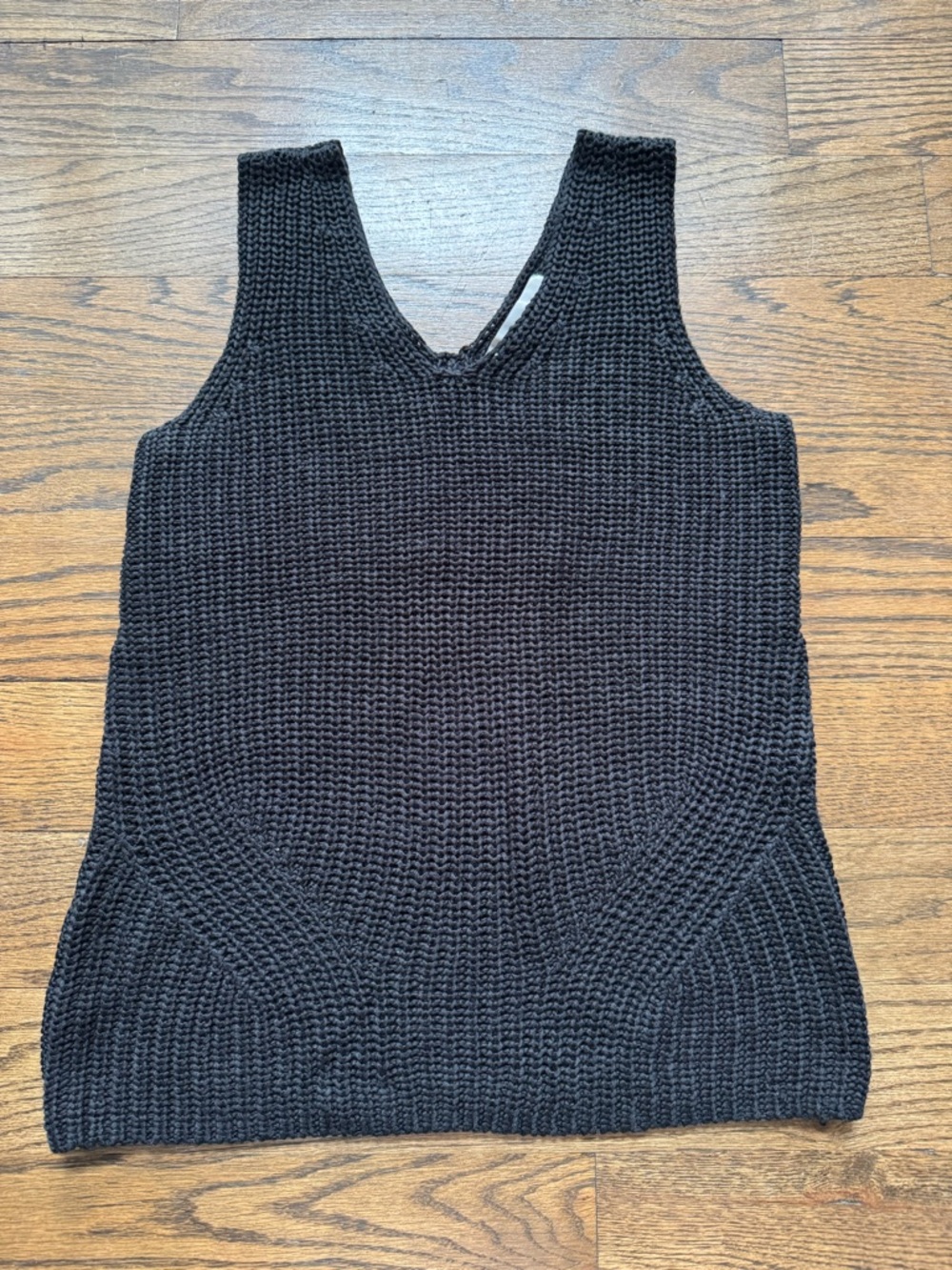 LOFT Sleeveless Sweater Tank Bundle Black & Rust Size S - Picture 2 of 8